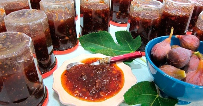 варенье из инжира