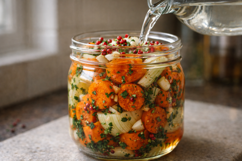 морковь маринованная с фенхелем
